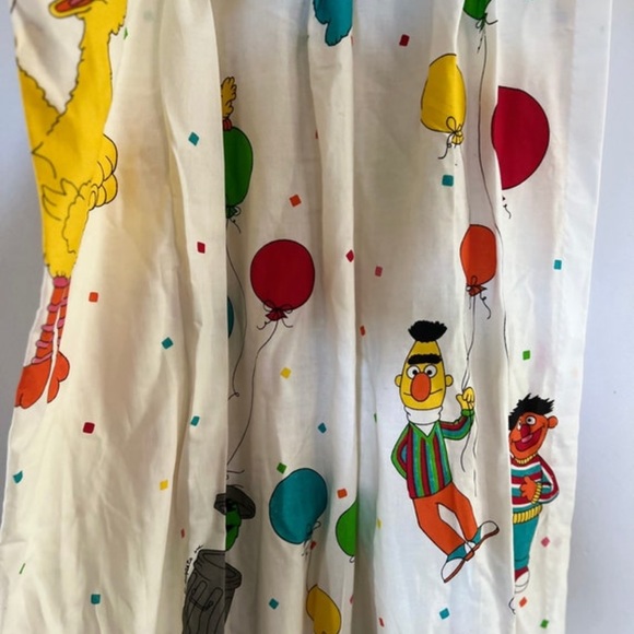 1980s - 1990s Jim Henson Sesame Street curtains, set of 2 , made in Canada - Picture 14 of 16